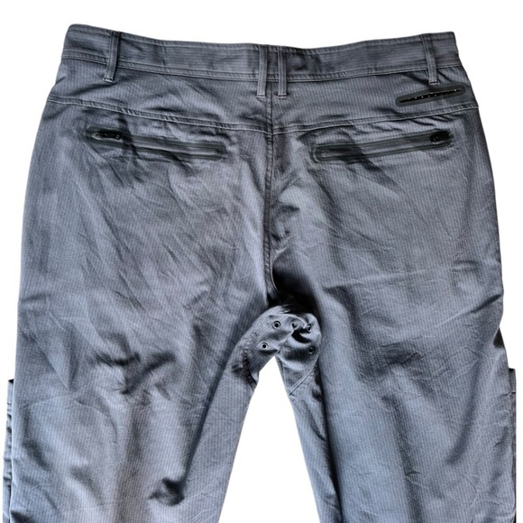 Lululemon Commute Pants sz 40 pinstripe gray - Picture 4 of 8